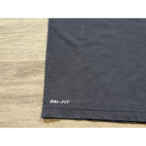 Nike Men's XL Kobe Bryant Black Mamba T Shirt Hunt or Be Hunted Blue Dri-Fit - Picture 6 of 9